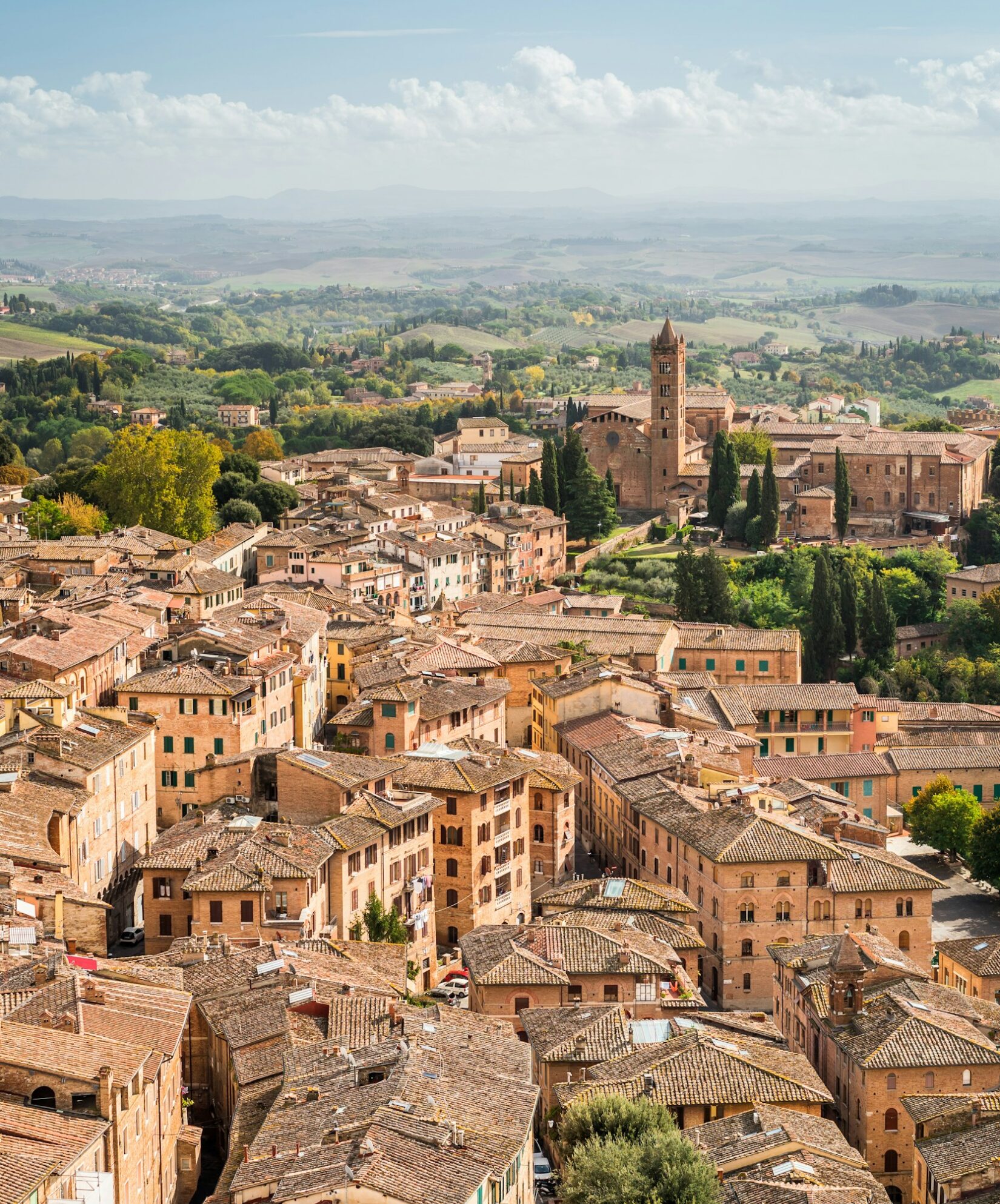 Piazza del Campo in Siena, Tuscany
